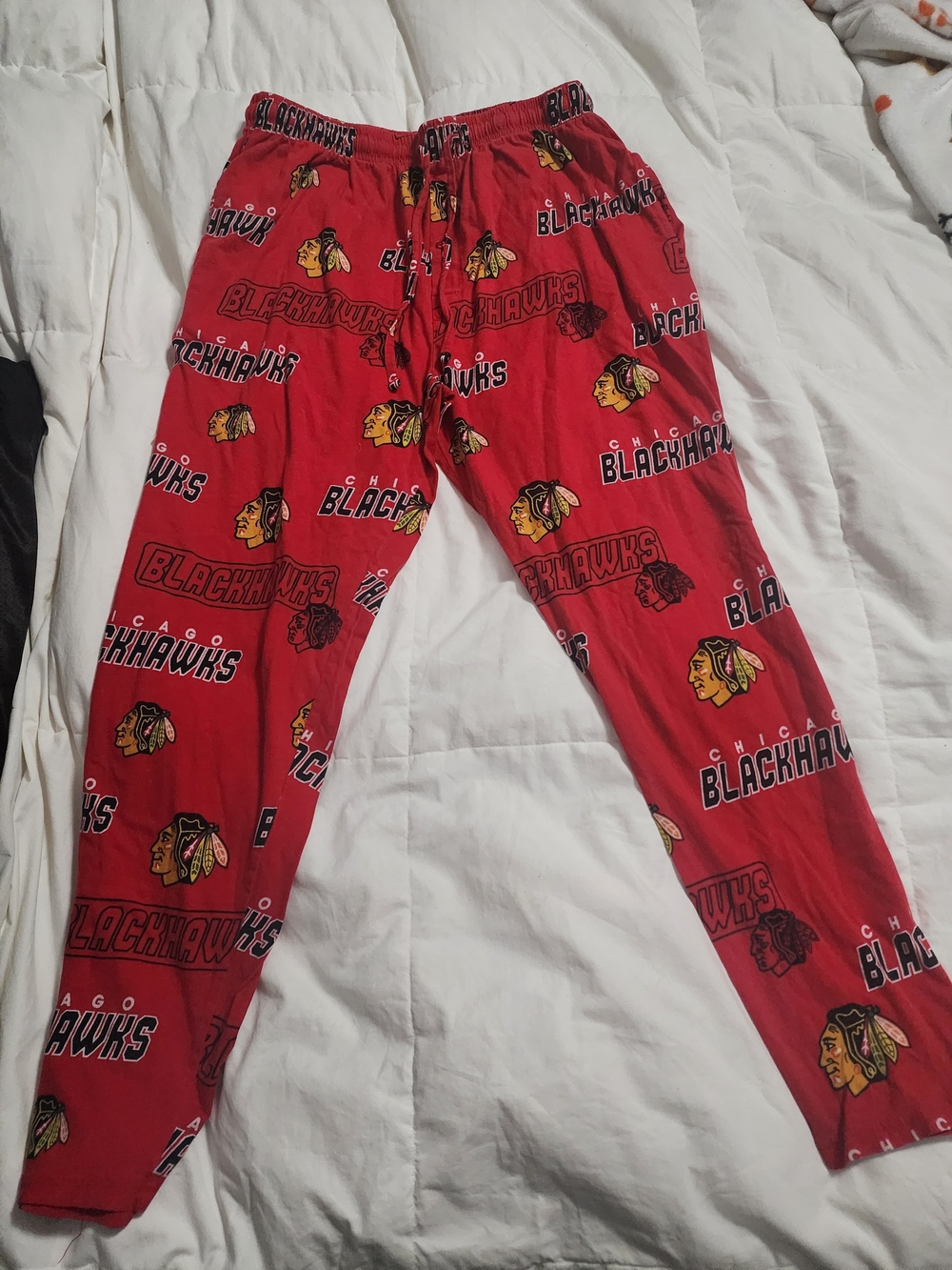 Chicago Blackhawks Red Women's Pajama Pants